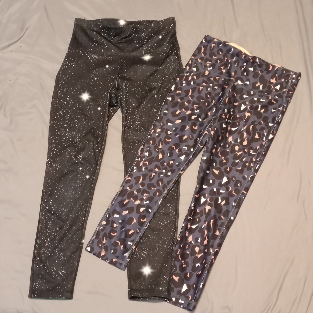 Xersion and Marika Sport leggings multi colors size small